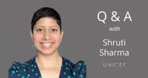 Shruti Sharma testimonial about developing leadership skills