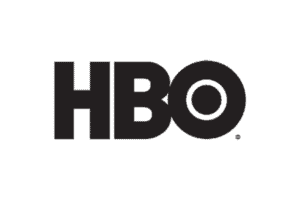 The HBO logo promoting storytelling on a green background.